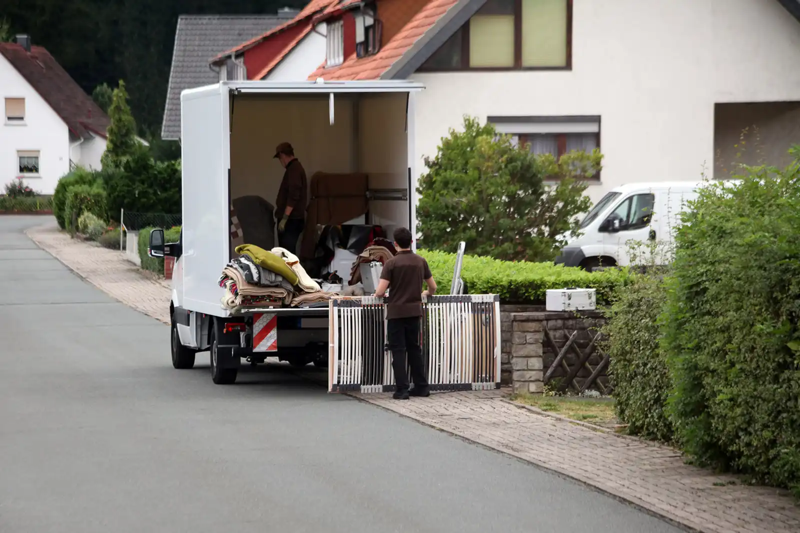 Profis bei der Entrümpelung